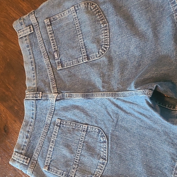 90's vintage Lee carpenters jean shorts size 16 M - Picture 8 of 15